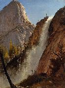 Albert Bierstadt Liberty Cap, Yosemite oil painting artist